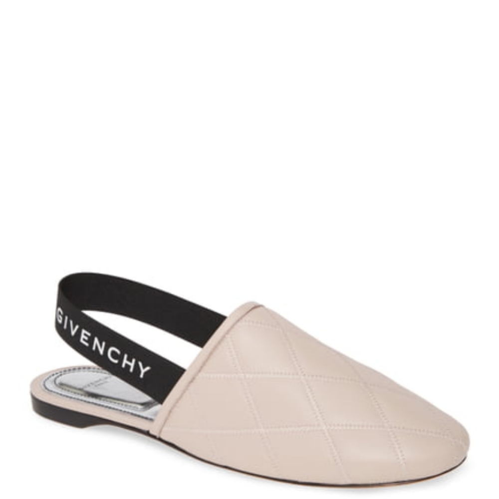 New Givenchy Rivington Logo Slingback Flat size 37 - Picture 1 of 5